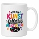 Tasse »Ich bin Kunstlehrerin – Meisterwerk«