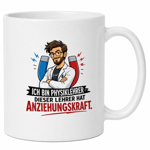 Tasse »Ich bin Physiklehrer, dieser Lehrer hat...