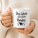 Tasse »Das Leben ist kein Ponyhof«