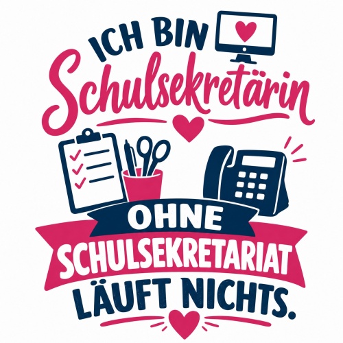 Tasse »Ich bin Schulsekretärin – ohne...