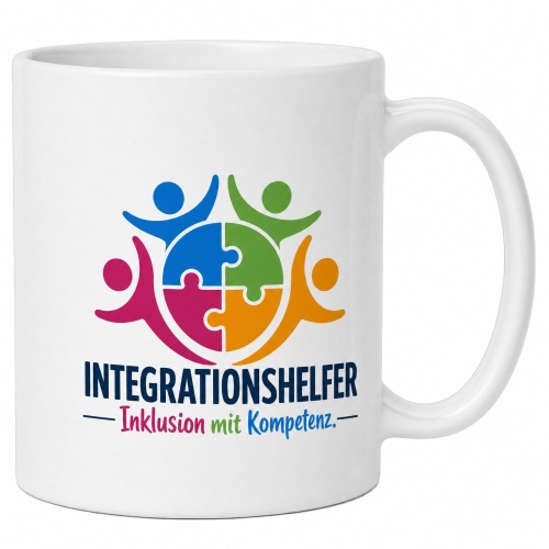 Tasse »Integrationshelfer – Inklusion mit...