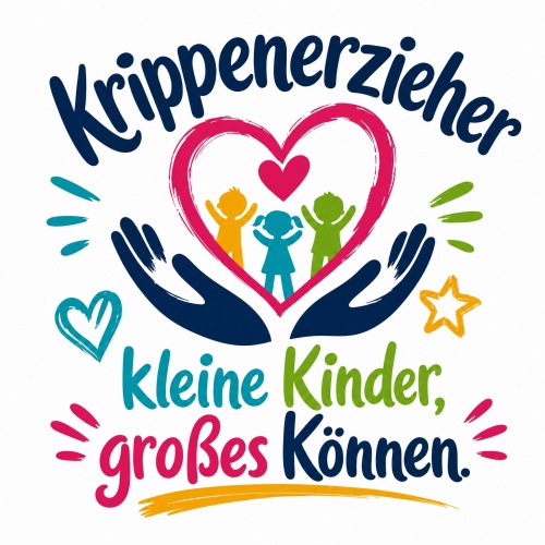 Tasse »Krippenerzieher – Kleine Kinder,...