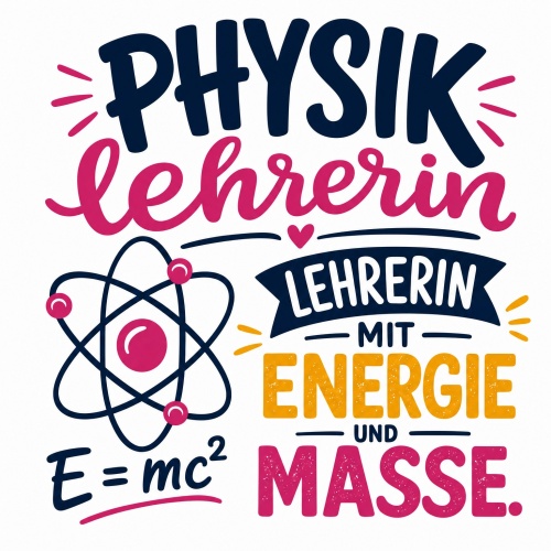 Tasse »Physiklehrerin mit Energie und Masse«