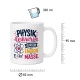 Tasse »Physiklehrerin mit Energie und Masse«