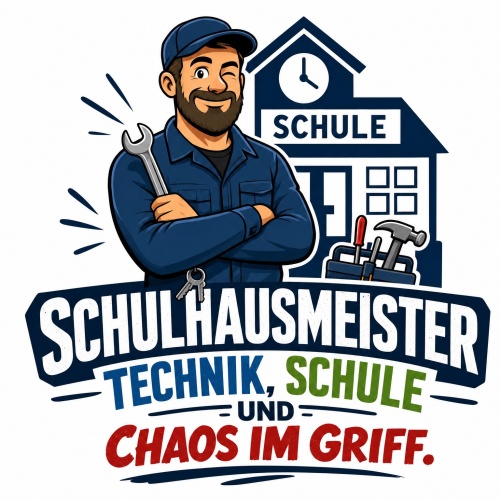 Tasse »Schulhausmeister – Technik, Schule und...