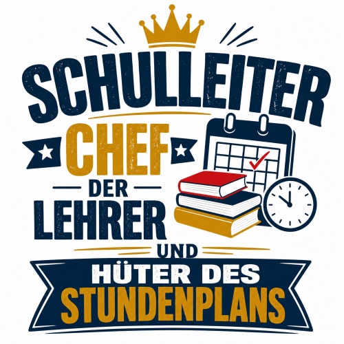 Tasse »Schulleiter – Chef der Lehrer und...
