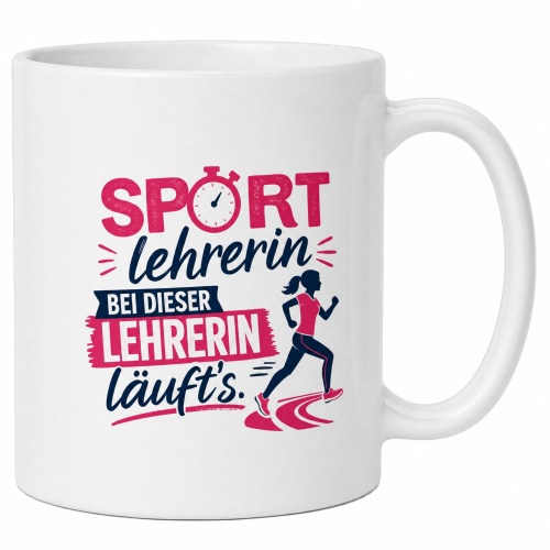 Tasse »Sportlehrerin – Bei dieser Lehrerin...
