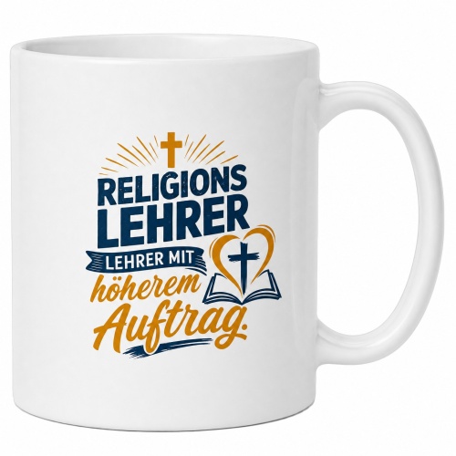 Tasse »Religionslehrer – Lehrer mit...