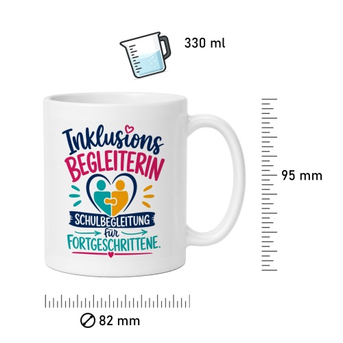 Tasse »Inklusionsbegleiterin – Schulbegleitung für Fortgeschrittene«
