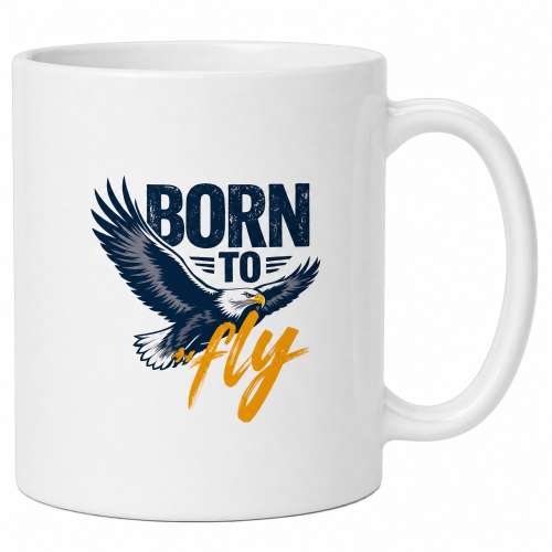 Tasse »Born to fly«