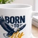 Tasse »Born to fly«