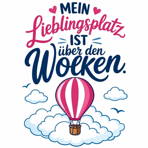 Tasse »Mein Lieblingsplatz ist über den...