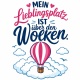 Tasse »Mein Lieblingsplatz ist über den Wolken«