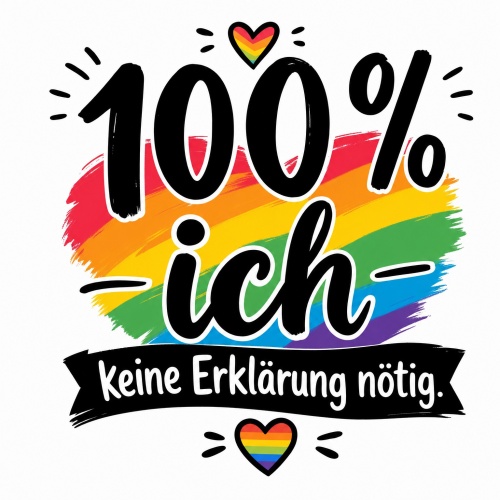 Tasse »100 % ich – Keine Erklärung...
