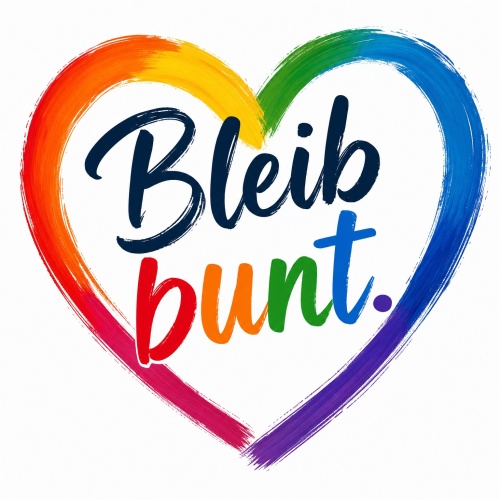 Tasse »Bleib bunt.«