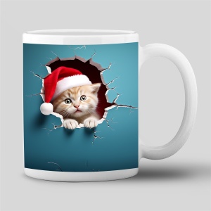 Tasse »Weihnachskätzchen«