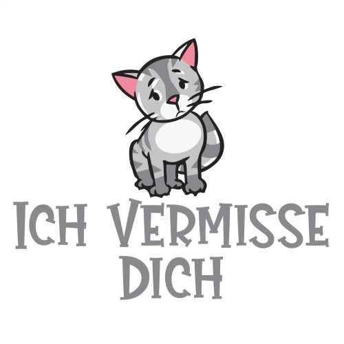 Tasse »Ich vermisse Dich«