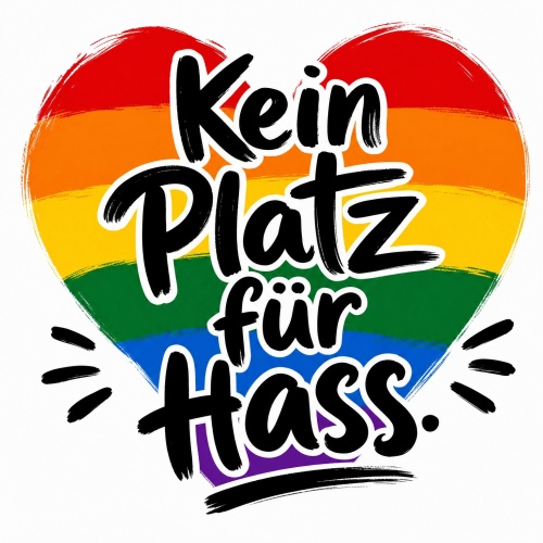 Tasse »Kein Platz für Hass«