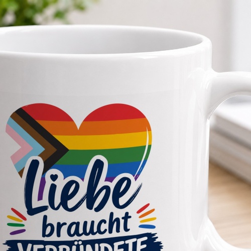 Tasse »Liebe braucht Verbündete«