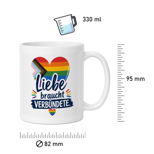 Tasse »Liebe braucht Verbündete«