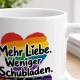 Tasse »Mehr Liebe. Weniger Schubladen.«