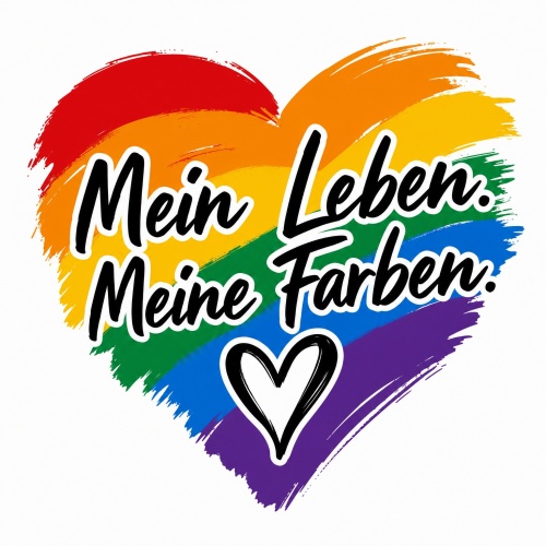 Tasse »Mein Leben. Meine Farben.«