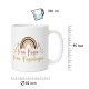 Tasse »Kein Regen, kein Regenbogen«