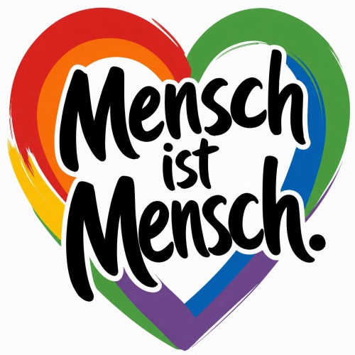 Tasse »Mensch ist Mensch.«