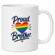 Tasse »Proud Brother« mit Regenbogen-Herz