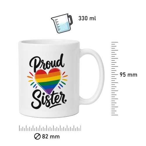 Tasse »Proud Sister«