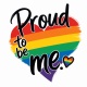 Tasse »Proud to be me.«