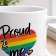 Tasse »Proud to be me.«