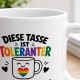 Tasse »Diese Tasse ist toleranter als manche Menschen«