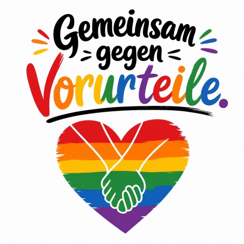 Tasse »Gemeinsam gegen Vorurteile«