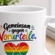 Tasse »Gemeinsam gegen Vorurteile«