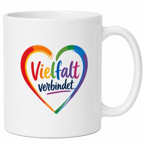 Tasse »Vielfalt verbindet.«