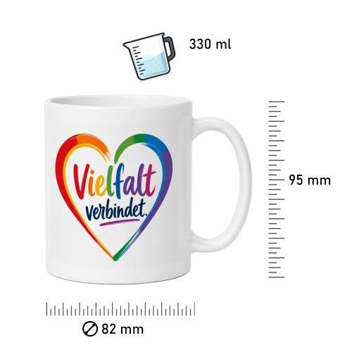Tasse »Vielfalt verbindet.«