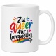 Tasse »Zu queer für langweilig«