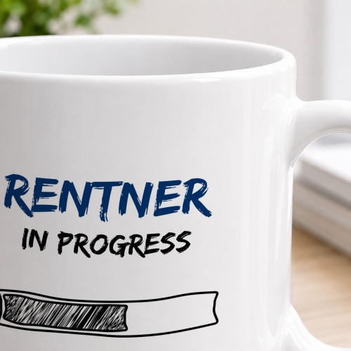 Tasse »Rentner in Progress«