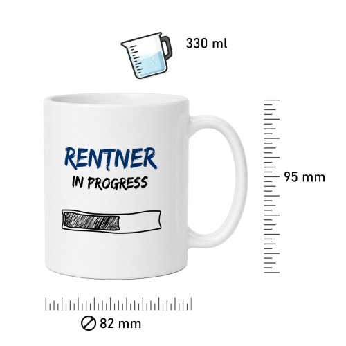 Tasse »Rentner in Progress«