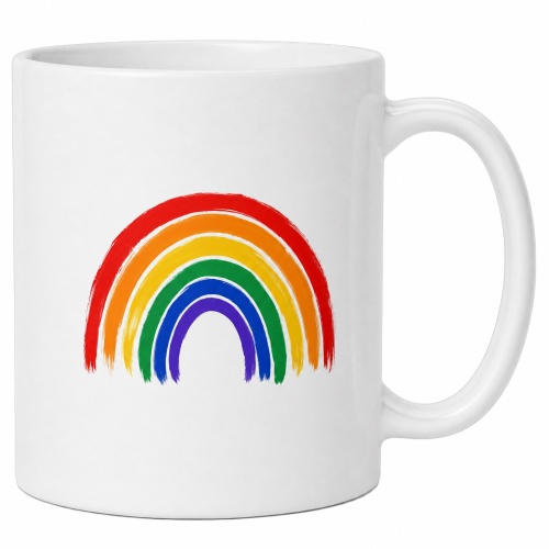 Tasse »Regenbogen Aquarell«