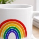 Tasse »Regenbogen Aquarell«