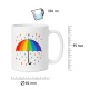 Tasse »Regenbogen-Regenschirm«