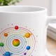 Tasse »Buntes Sonnensystem«