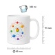 Tasse »Buntes Sonnensystem«