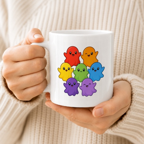 Tasse »Bunte fröhliche Geister«