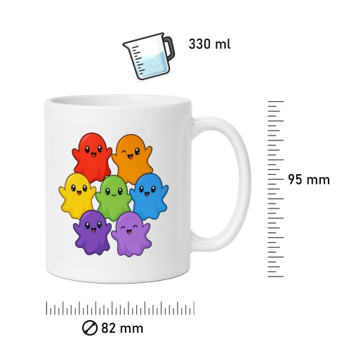 Tasse »Bunte fröhliche Geister«