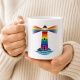 Tasse »Leuchtturm Regenbogen«