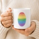 Tasse »Regenbogen-Fingerprint«