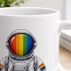 Tasse »Astronaut mit Regenbogen-Visier«